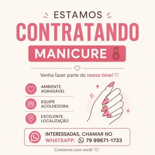 Contratando Studio Chic Center