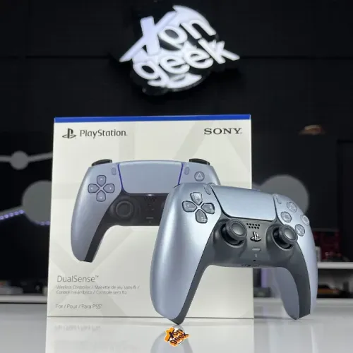 Controle Dualsense PS5 Prata | Garantia SONY - Novo LACRADO | Enviamos para todas Regiões
