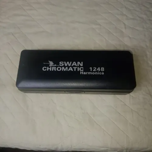 Gaita Cromática Swan SW-1248 - 12 Furos 48 Tons - C (Nova)