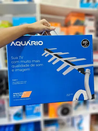 Antena digital externa com Cabo 10 metros promoção