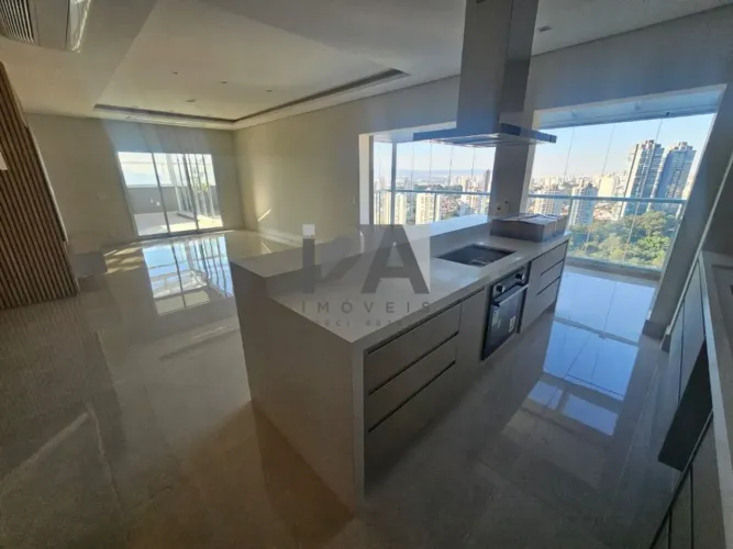 Cobertura para locação 4 dormitórios, (3 suítes), mais 2 banheiros e lavabo, ampla sala co