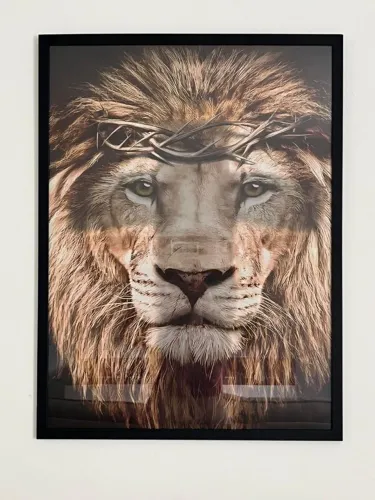 quadro leao de juda