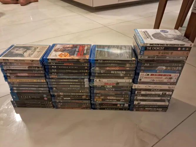 Coleção Blu-Rays 