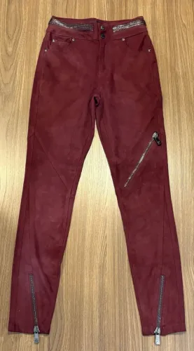Calça Bordô John John