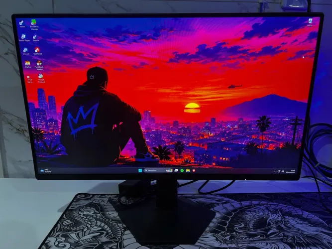 Monitor Gamer AOC AGON G50 24" 144Hz 0,5ms IPS HDR10 G-SYNC 24G50F Preto