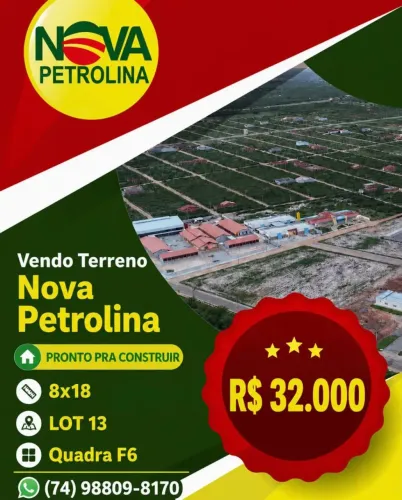 Terreno Nova Petrolina