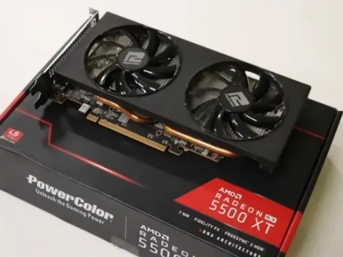 Placa de vídeo RX5500XT 8GB Power Color
