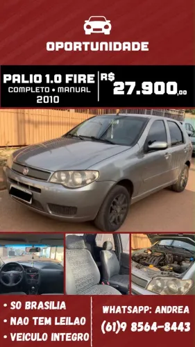 Fiat Palio 1.0 Economy Fire Flex 8V 2P 2010