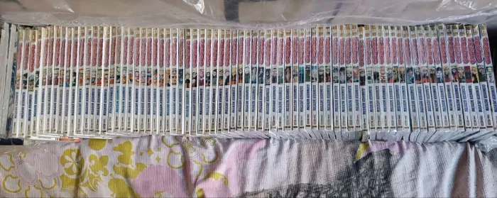 Coleção completa de Naruto Gold Editon