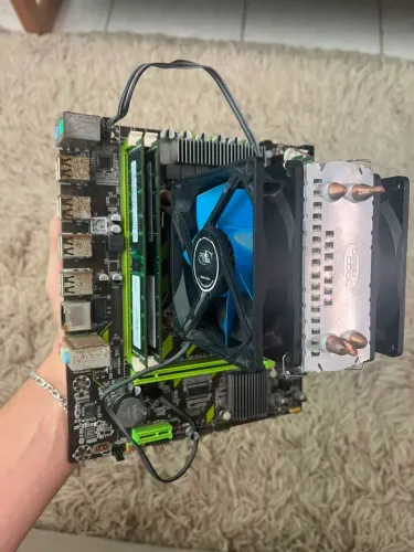 KIT X79 MACHINIST (Com defeito) + Xeon E52620 V2 + 16gb RAM + Cooler LGA2011