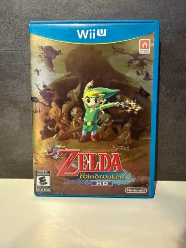 Zelda The Wind Waker HD - Wii U impecavel e completo.