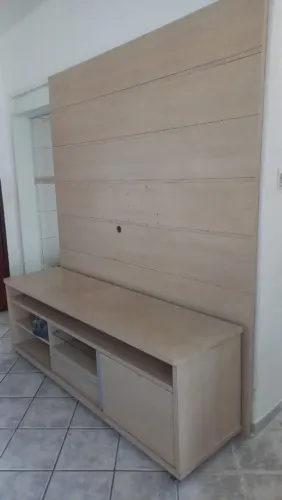 Painel TV com rack em MDF