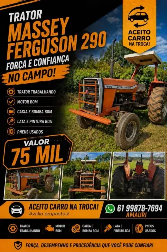 Verdo trator agricola