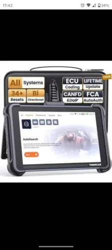 Scanner Automotivo Thinkcar Thinkscan 689 Profissional - Semi-Novo (Usado 2 Vezes)