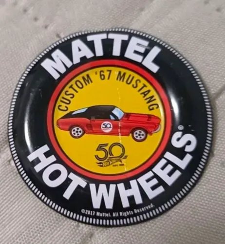 Pin Hot Wheels - 50 anos