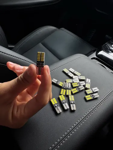 T10 luz de led placa teto farol meia luz pingo