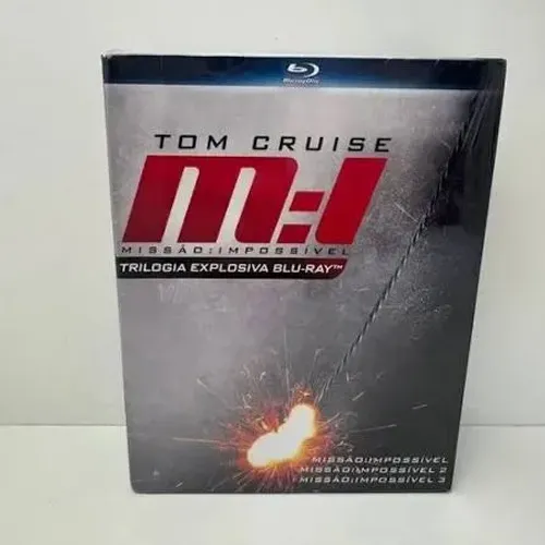 Trilogia DVD Missão Impossível com luva- Original