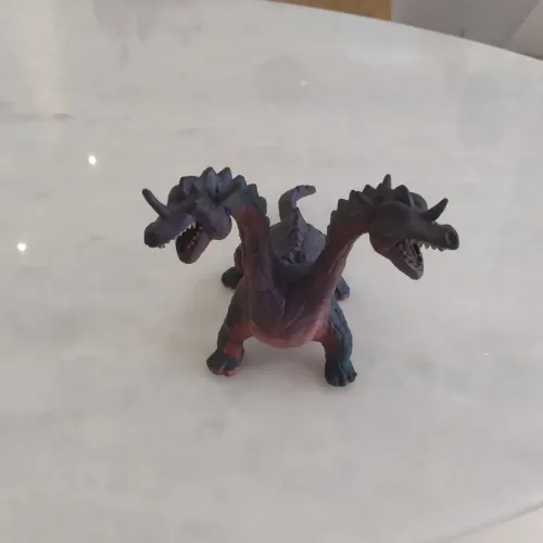 Lote dinossauros de borracha 
