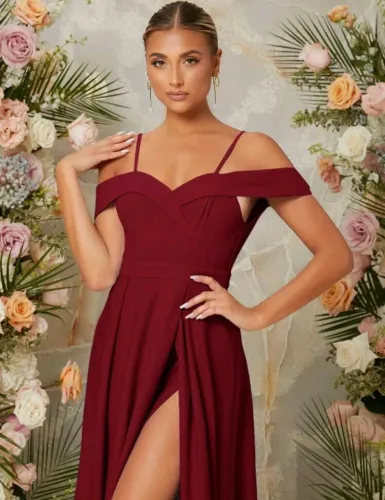 Vestido de Festa Marsala