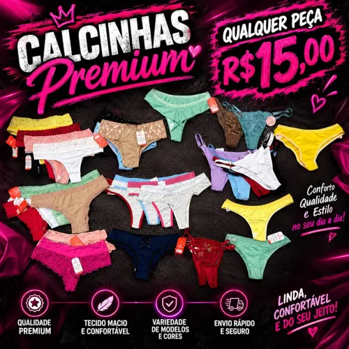 Calcinhas Premium
