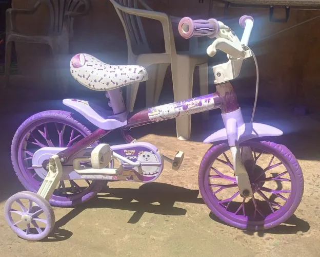 Bicicleta infantil de rodinha