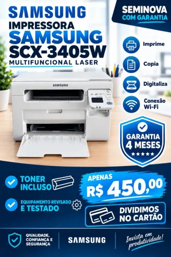 Impressora Samsung laser SCX-3405W