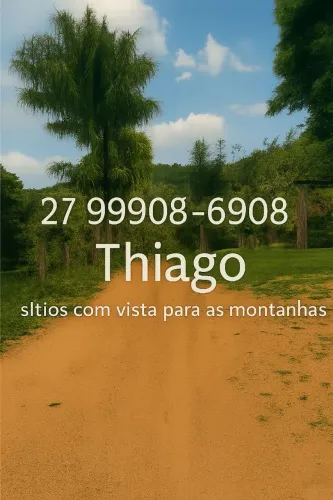 Sitio em Tijuco Preto, vista das montanhas  domingos martins, parcelo, troco, tenho 6 area