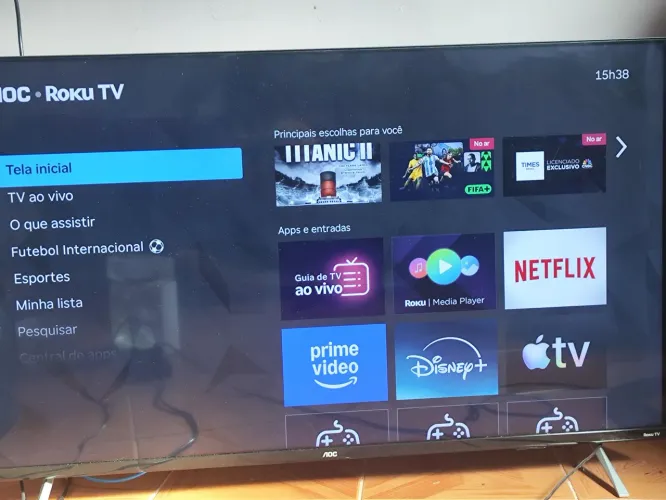 Vende-se ou Troca. Televisão Smart 50 Polegadas.