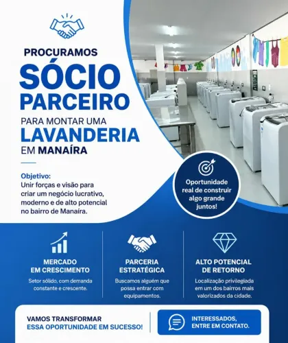SÓCIO PARCEIRO ( LAVANDERIA PRAIA )