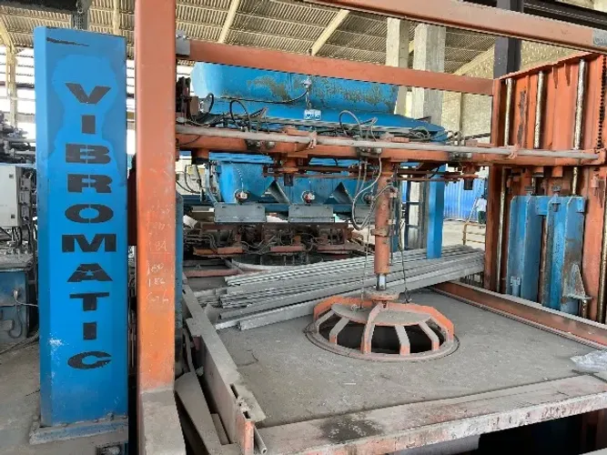 Fábrica de Tubos de Concreto COLLE Italiana Completa