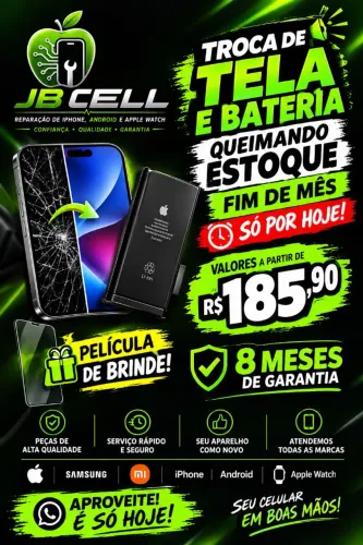 Assistência técnica especializada JBcell 