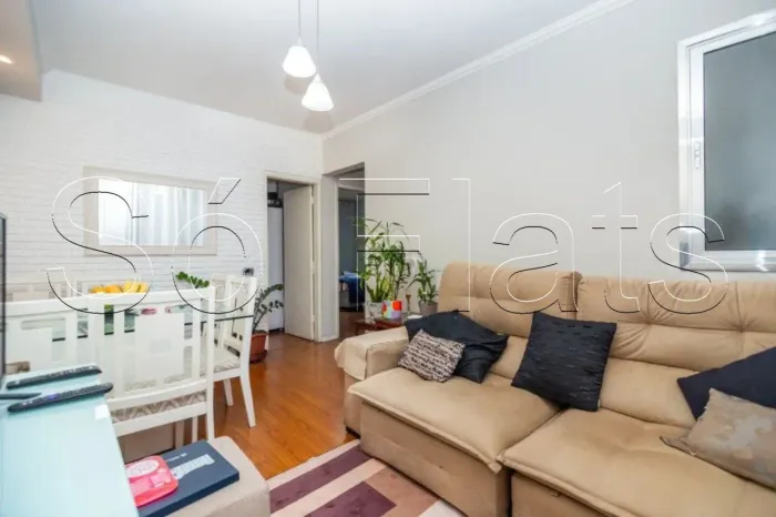 Apartamento à venda mobiliado 70m² 2 dormitórios na Bela Vista perto do metrô
