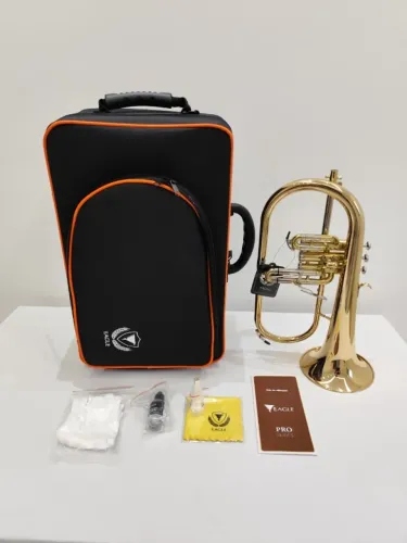 Flugelhorn Eagle FLG-507 Sib - Laqueado - Novo R$3590,00 -Parcelo 21x cartão -Aceito troca