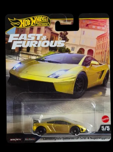 Hot Wheels Premium Fast & Furious Lamborghini Galhardo LP 570-4