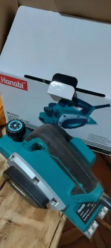 Plaina Elétrica Profissional Hanabi 800w, comprado em 12/03/2026