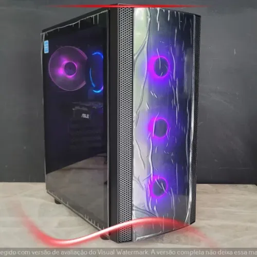 Computador Gamer Ryzen 5 3600, RX 580 8GB, 16GB RAM, SSD 240GB, HD 1TB