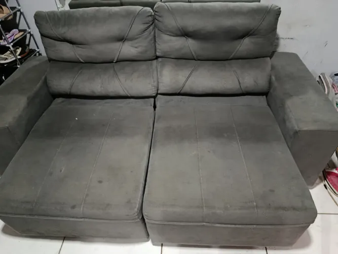 Sofás retrátil e reclinável