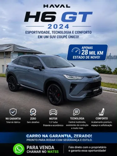 GWM Haval H6 GT Phev AWD 2024