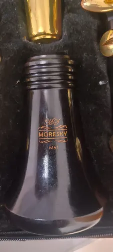 Clarinete moersky m61 madeira de ebano 