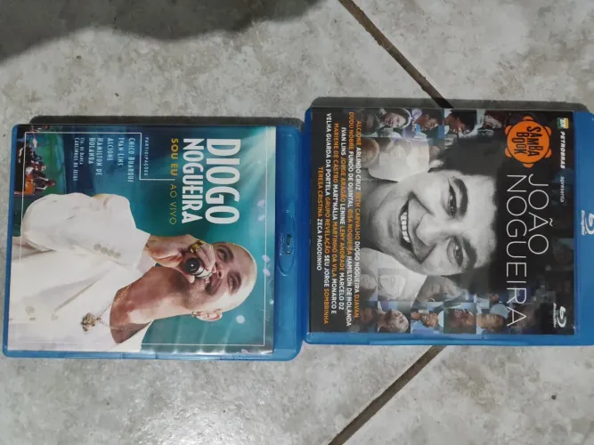 BLUE Ray Diogo Nogueira sou eu ao vivo João Nogueira samba booksuper conservados  