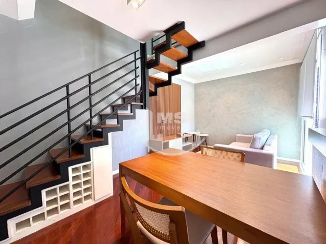 Apartamento com 1 dormitório para alugar, 66 m² por R$ 3.800,00/mês - Cambuí - Campinas/SP