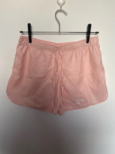 short esportivo runner rosa, tamanho m