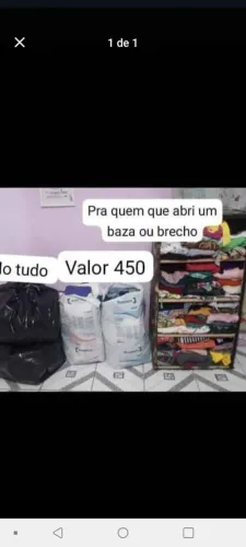 Vendo esse lotes de roupas por 350