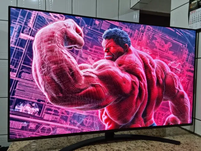 Tv Smart 55" LG Thinq 4k Magic com comando de voz integrado