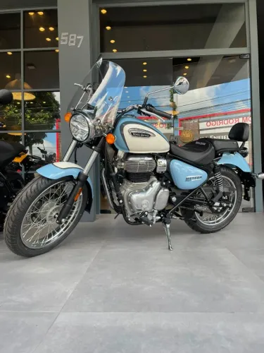 ROYAL ENFIELD METEOR 350 AURORA BLUE