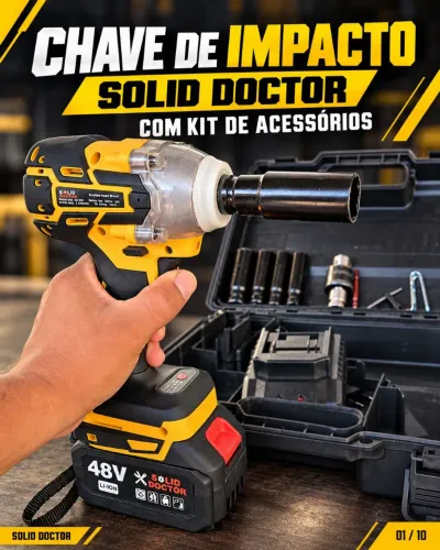 Chave de impacto 330Nm - FAÇO ENTREGA