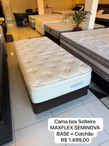 Cama box SOLTEIRO MAXFLEX SEMINOVO TOP - ENTREGAMOS