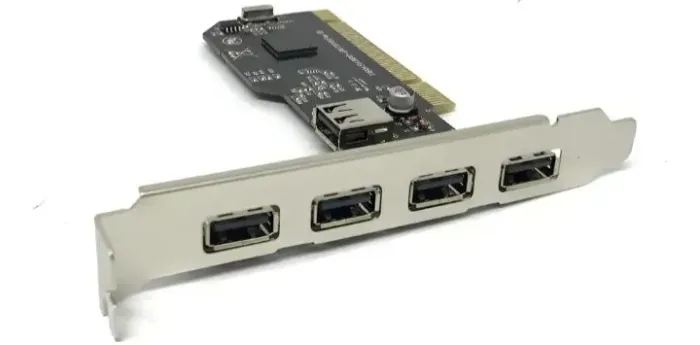 Placa pci expansao usb 5 portas usb
