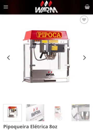 Pipoqueira eletrônica