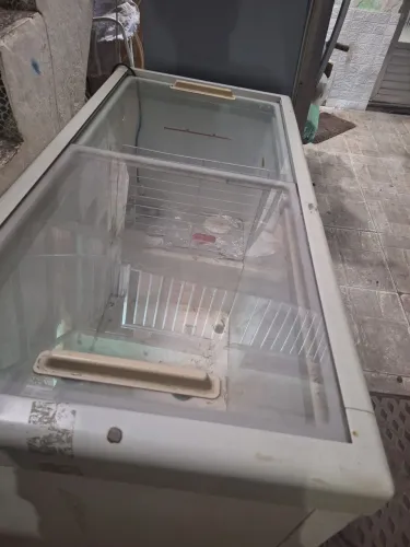 Freazzer tampa de vidro.